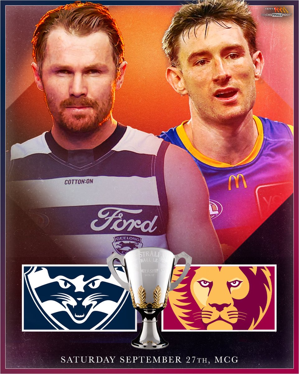WHO YOU GOT 😼🦁 #AFLFinals