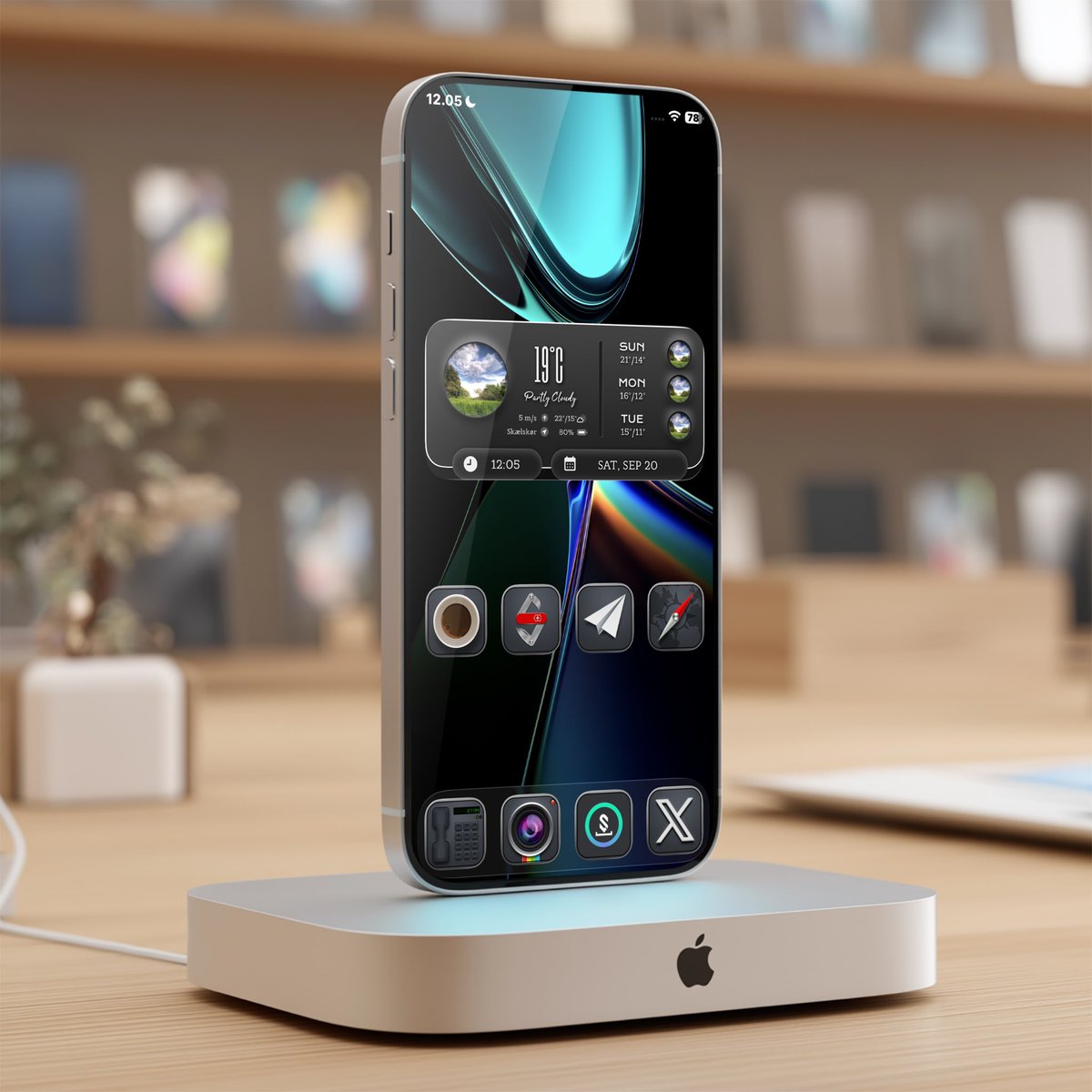 thgr34td4n3's tweet photo. Weekend on iPhone 📲
#mlite
#showAE
• wallpaper @Alan140503
• icons @daddykool666 hazen #showAE overlay
• widgy @Kmokhtar79
• template @SeanKly https://t.co/Q8XyJAcngW