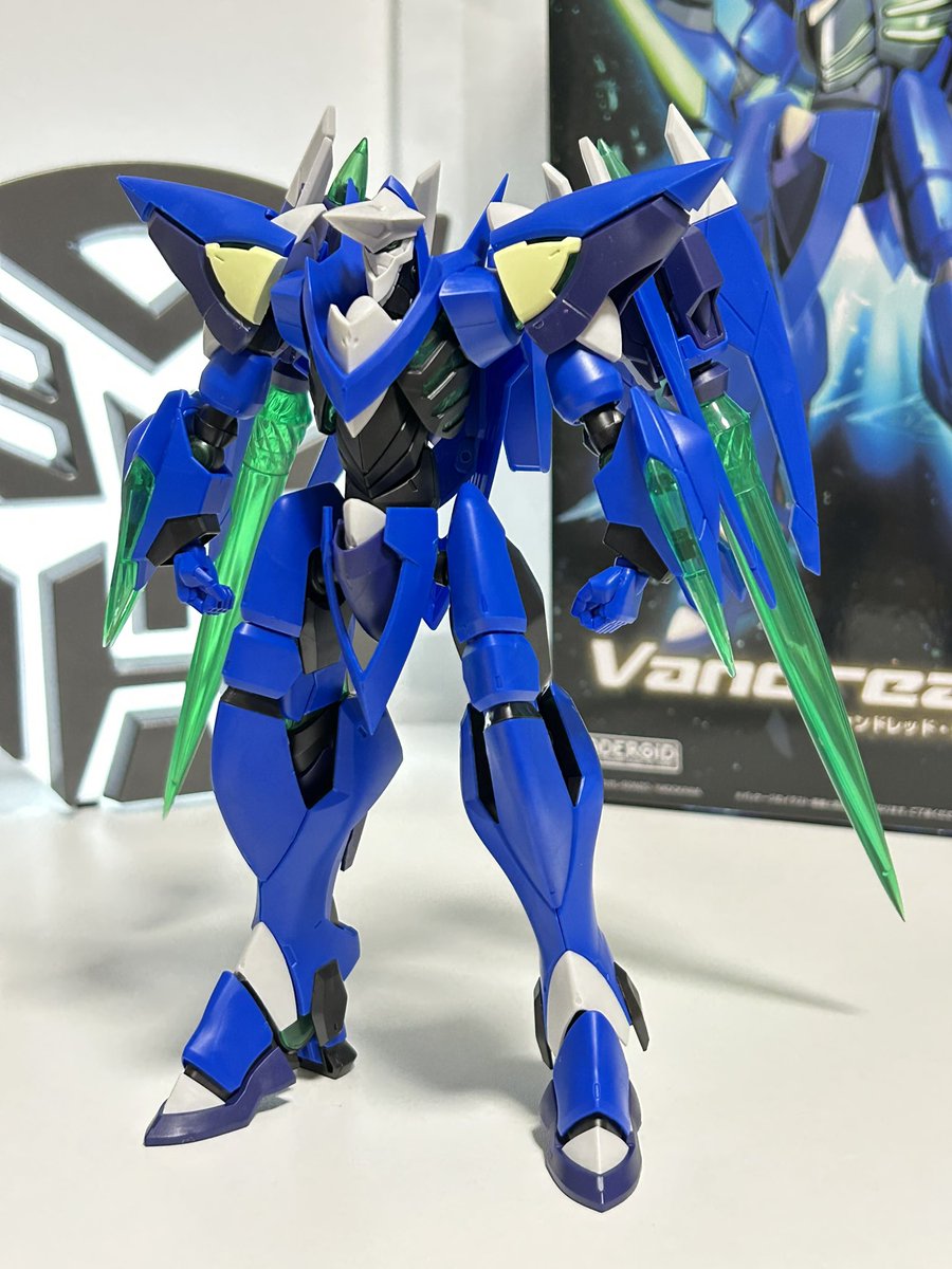 MODEROIDヴァンドレッドディータ完成！ 一体目は何も考えずにパチ組み