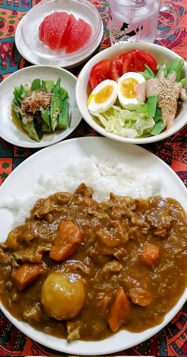 『いっちゃん美味しい晩ごはん』 #カレーライス いっちゃん美味しい晩ごはん』 #カレーライス いっちゃん