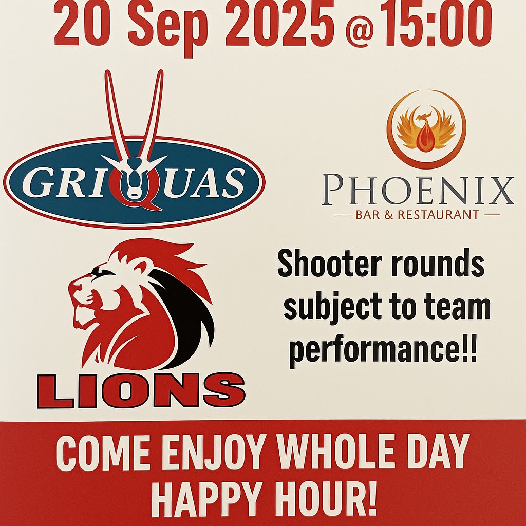 Phoenixbar2's tweet image. #randburg #randburgrocks Join us for The Game - it will be a cracker….
363 Main Ave, Ferndale…