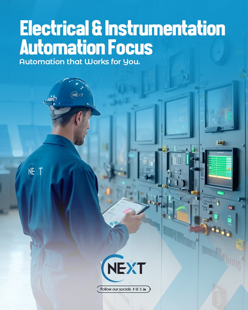 cnextsa's tweet image. Automation that works. Reliability that lasts.
Cnext E&amp;amp;I solutions optimize systems for peak performance.

#Automation #EISolutions #Cnext #IndustrialEngineering
