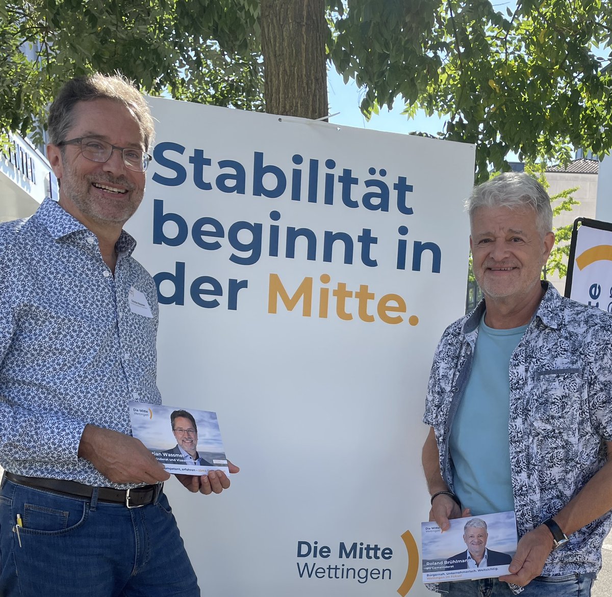 mittewettingen's tweet photo. Gehen Sie wählen! Noch eine Woch bis zu den Gemeindewahlen. Danke für Ihre Stimme! #diemittewettingen https://t.co/GlJ1rqNVVS