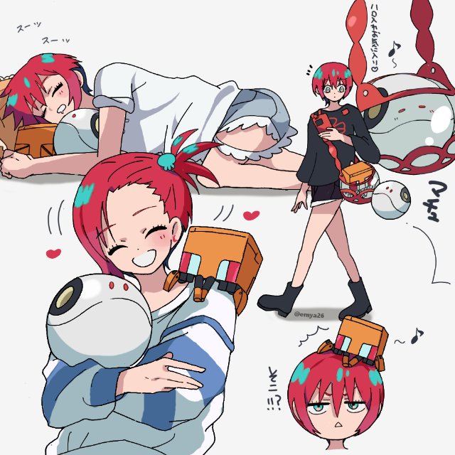 マチュとハロとコンチ
#ジークアクス #GQuuuuuuX