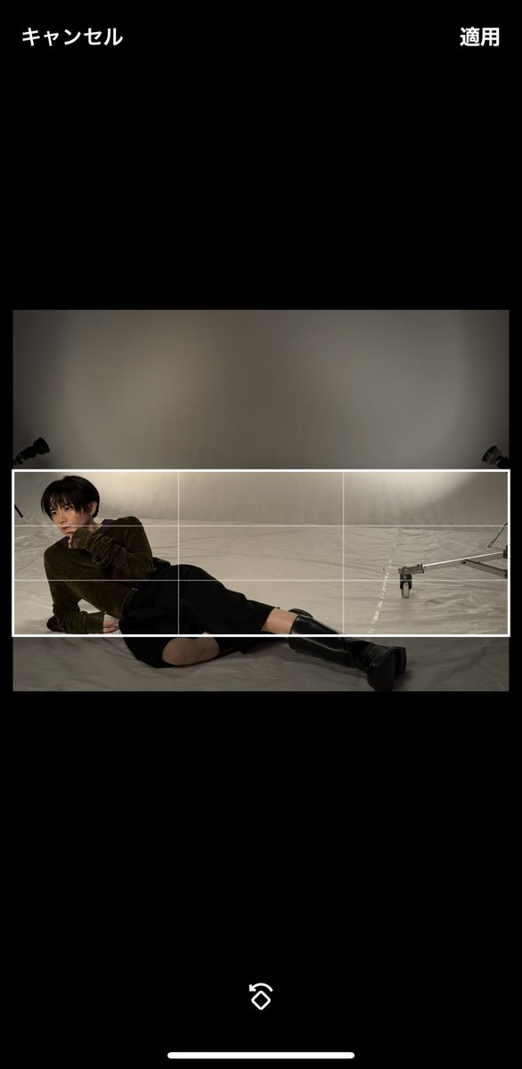 板垣の場合上半身のみ収まります #マーメイドポージング 板垣