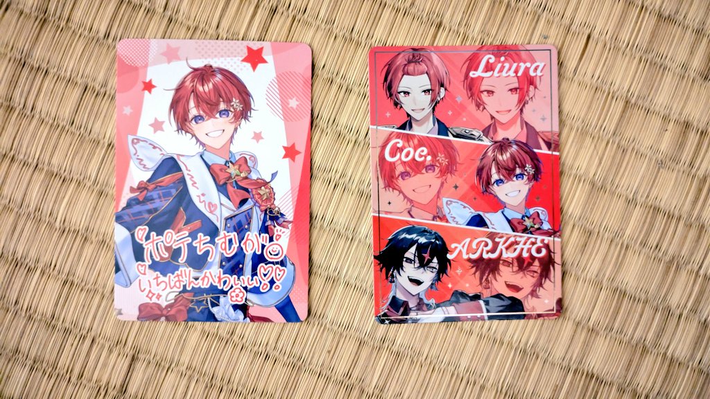 VOISINGチップスで赤組とこえちむが出た！！❤❤❤
やったー！！！！