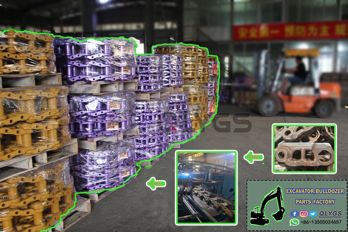 qlygs's tweet photo. Seize the Saturday deal on durable #QLYGS construction machinery chassis components! 
May your weekend be as smooth and reliable as our products.
#excavator #bulldozer #komatsu #hitachi #kolbeco #cate #sany #sumitomo #volvo #tracklink #trackroller #carrierroller #sprocket #idler. https://t.co/TtGqGCUE67
