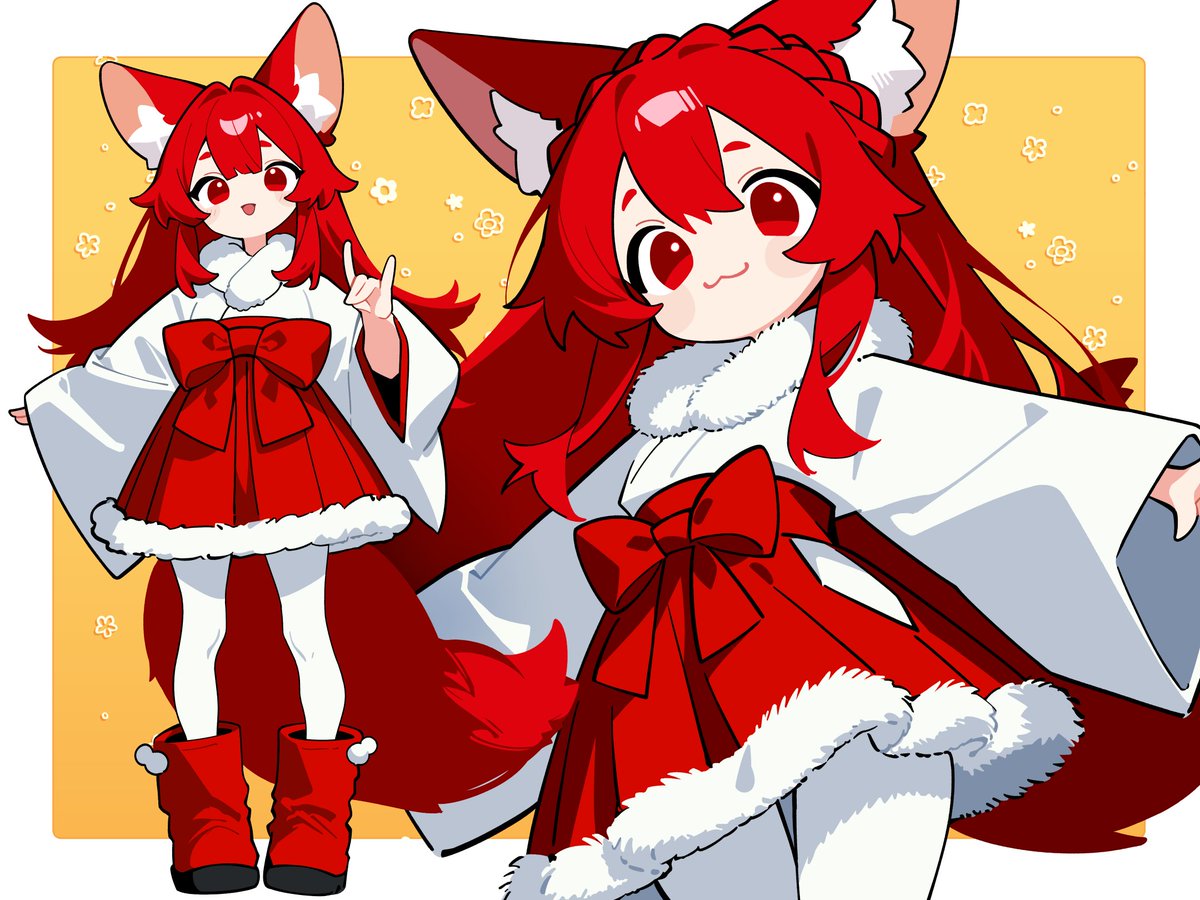 巫女服キツネちゃん