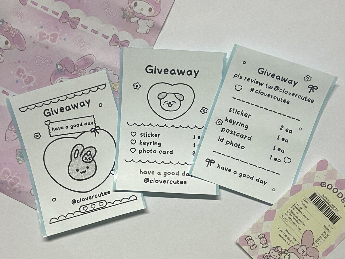 clovercutee's tweet photo. งานปริ้นร้านclovercutee 
꒰ รายละเอียดใต้โพส ꒱ 🍮🍀 https://t.co/6bvmmv45HB