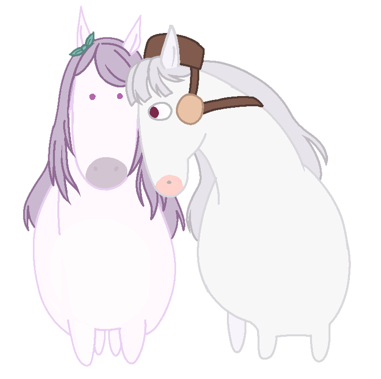 race with me.
#umamusume #goldship #MejiroMcQueen