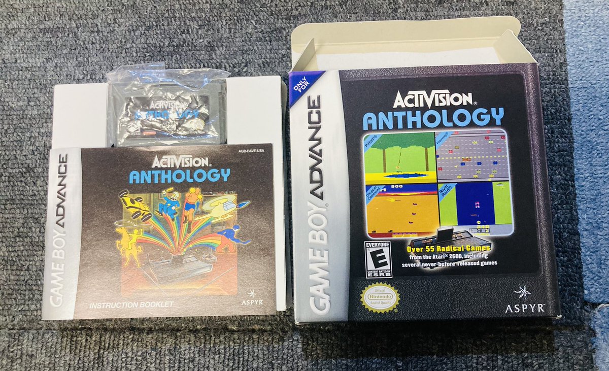 GBA★ACTIVISION ANTHOLOGY 海外版(国内本体動作可能) Activision Anthology (Nintendo Game Boy Advance, 2003) for