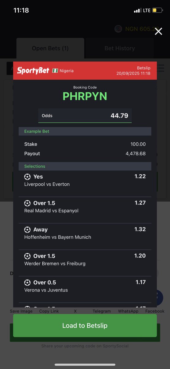 45 odds for today🍀🔥💯

PHRPYN⚽️

Game responsibly 🔞