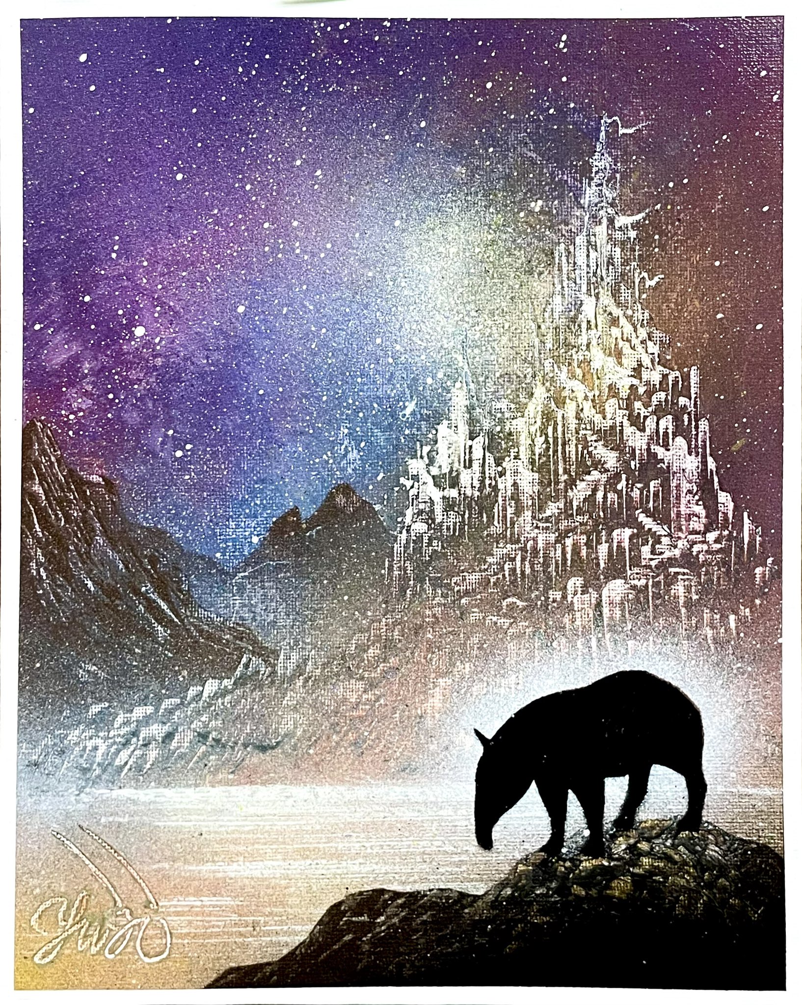 214.幻想の街。☆スプレーアート 214.幻想の街。☆スプレーアート スプレーアーティストShinichi