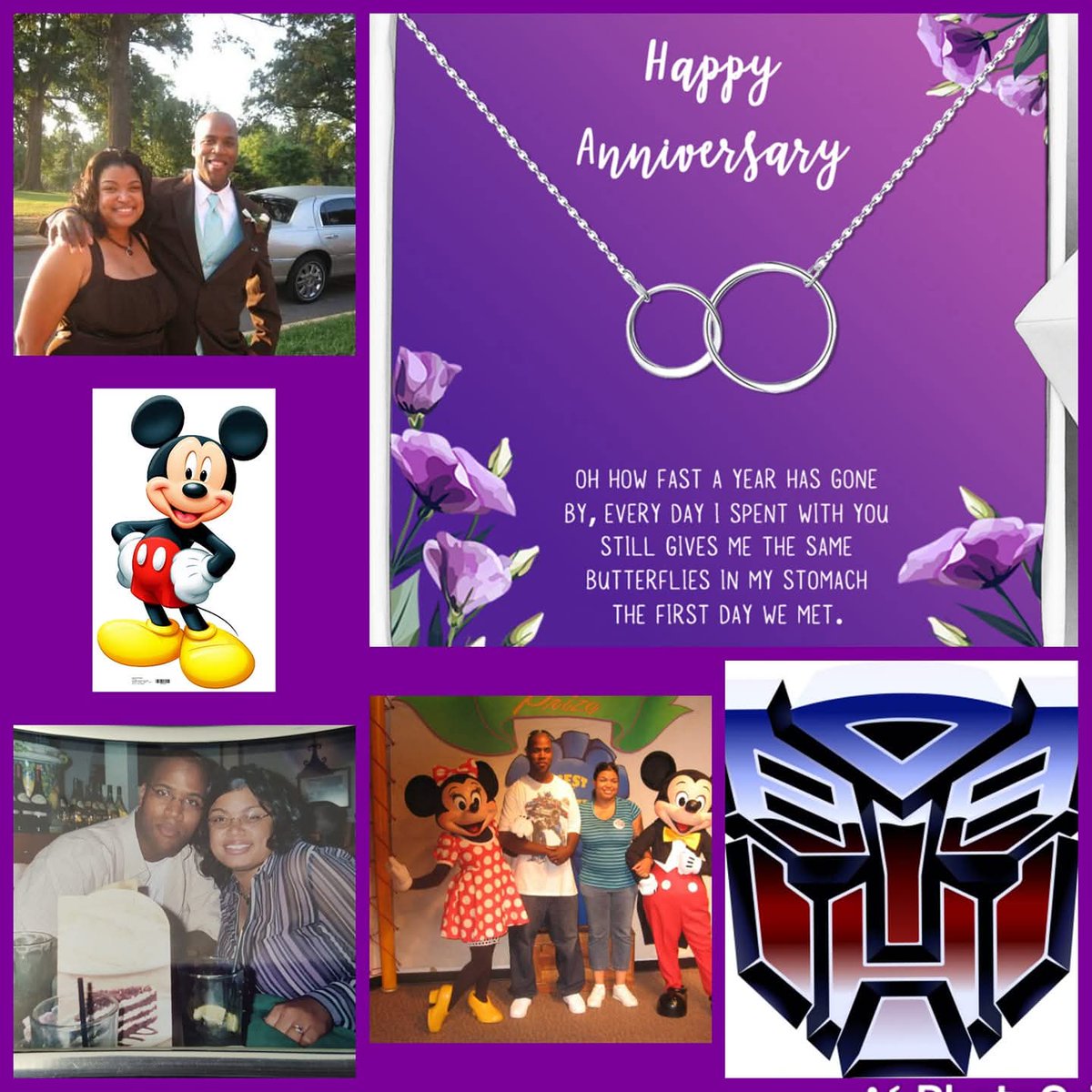 jjfan86's tweet photo. Happy 17th Anniversary to my Amazing husband @jonathonbeaty . Wow! Funny how time flies. Wishing us both nothing but the best year to come as we begin year 17. I could not have asked for a better man to call my husband. Love you to infinity and beyond. #TeamBeatty 💜💙💜💙💜💙 https://t.co/VORKRXr6xo