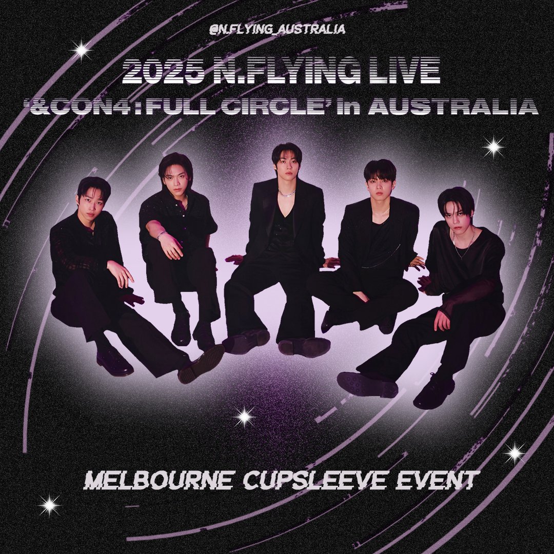 sseungems's tweet photo. hi again melbourne nfia! i'm happy to confirm our melb cupsleeve event will be going ahead!~

come see us at milksha elizabeth street from 3-7pm on friday, 26th of sept! please buy a drink from our lovely hosts 🫶🏻 see you all there!!

#nflying #엔플라잉 #ncon https://t.co/DPw3dptUUE