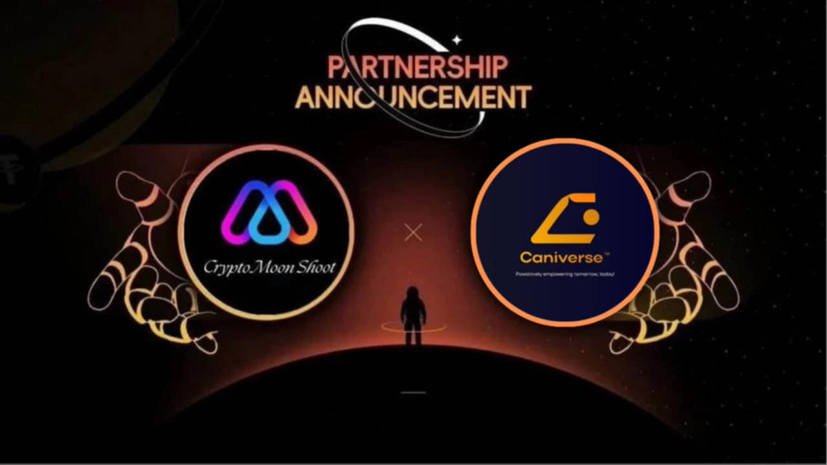Crypto Moon Shoot || AMA+ Space (@cryptomoontw) on Twitter photo ➡We are so excited to Announced  our New #Partnership with #Caniverse cnv on sol❤️
📣  Welcomes To Crypto Moon Shoot as our Partnership ☀️
Twitter : x.com/Caniverse_cnv
Website : linktr.ee/caniverseoffic… ➡We are so excited to Announced  our New #Partnership with #Caniverse cnv on sol❤️
📣  Welcomes To Crypto Moon Shoot as our Partnership ☀️
Twitter : x.com/Caniverse_cnv
Website : linktr.ee/caniverseoffic…