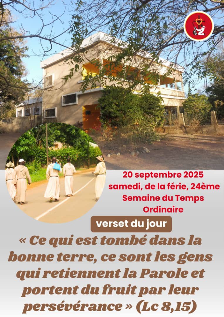 @abbayedekeurmoussa 
#abbayedekeurmoussa
#keurmoussaabbey
#versetdujour
« ce qui est tombé dans la #bonne terre, ce sont les gens qui ont entendu la #Parole dans un #cœur bon et généreux, qui la retiennent et portent du #fruit par leur #persévérance. », Lc 8,15