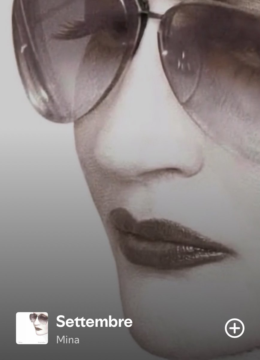 Benvenuto anche il tuo nome 
Fra le future nostalgie.

❤️
#Settembre #Mina