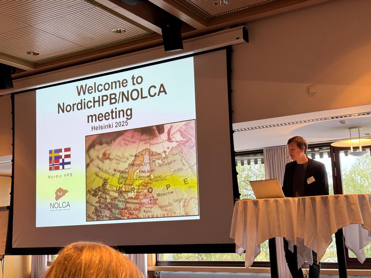 Ville Sallinen (@villesallinen) on Twitter photo All good things come to an end! Hugely successful #NordicHPB meeting wrapped up!
Spectacular presentations on minimally & maximally invasive HPB, endoscopic methods, oncology, diagnostics and more!
Grateful to all presenters and participants for discussion!
Some highlights👇🧵 All good things come to an end! Hugely successful #NordicHPB meeting wrapped up!
Spectacular presentations on minimally & maximally invasive HPB, endoscopic methods, oncology, diagnostics and more!
Grateful to all presenters and participants for discussion!
Some highlights👇🧵