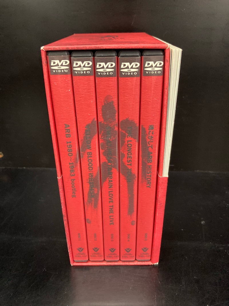 ミュージック ARB RED BOX 1978-1990 COMPLETE DVD SET ARB RED BOX 1978-1990 COMPLETE DVD石橋凌