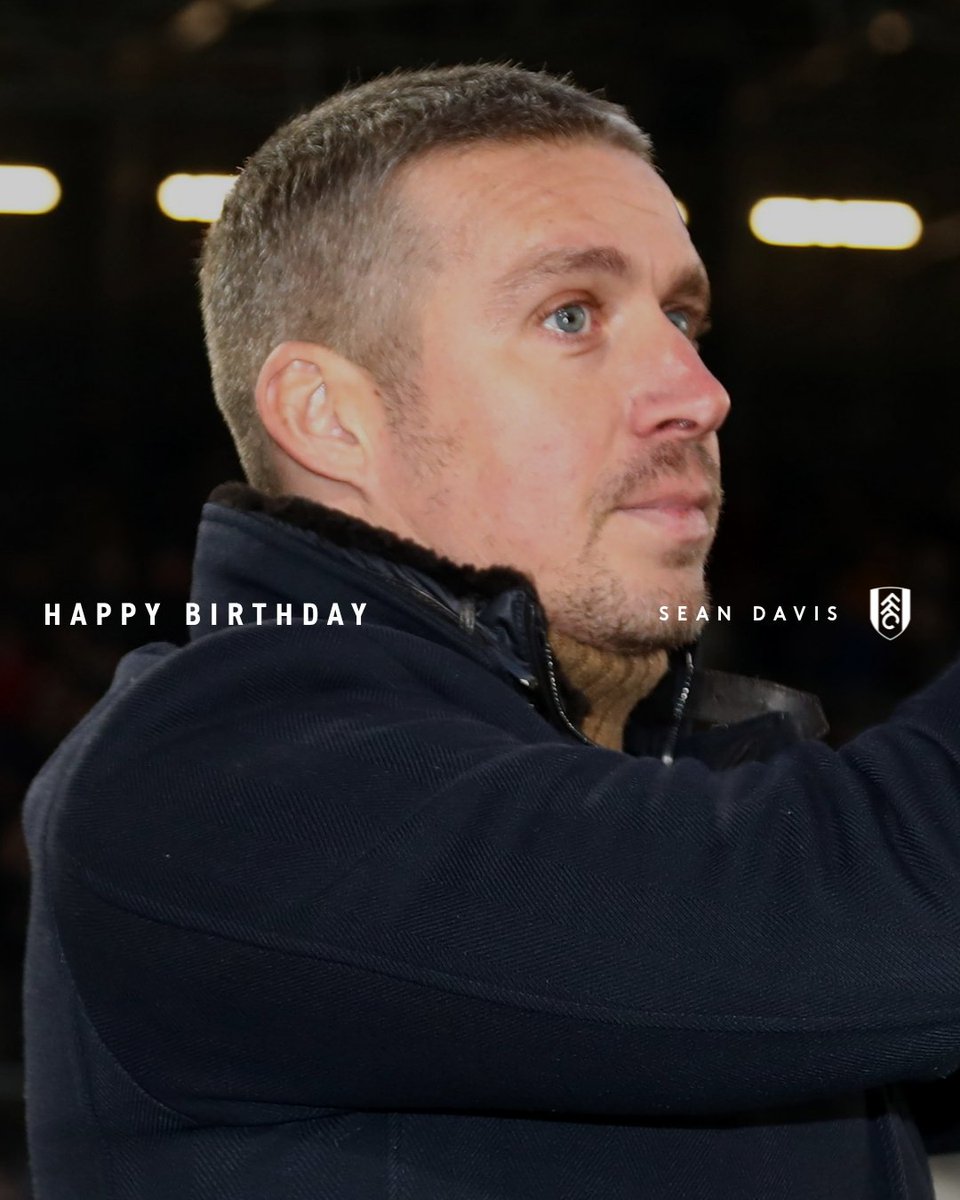 FulhamFC's tweet image. Wishing a happy birthday to Sean Davis! 🤍
