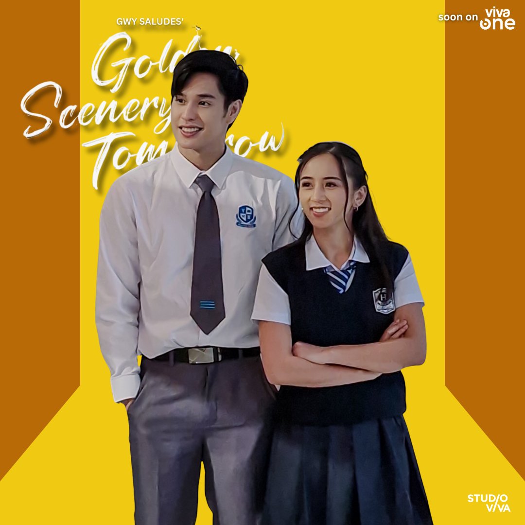 Our Elyse and Sevi — kapag magkasama, mundo nila ang isa't-isa. ✨

Stay tuned for more updates. Golden Scenery of Tomorrow is coming this October, only on Viva One — starring Bea Binene and Wilbert Ross.

#GoldenSceneryOfTomorrow
#HyacinthCallado
#GabLagman
#StudioViva