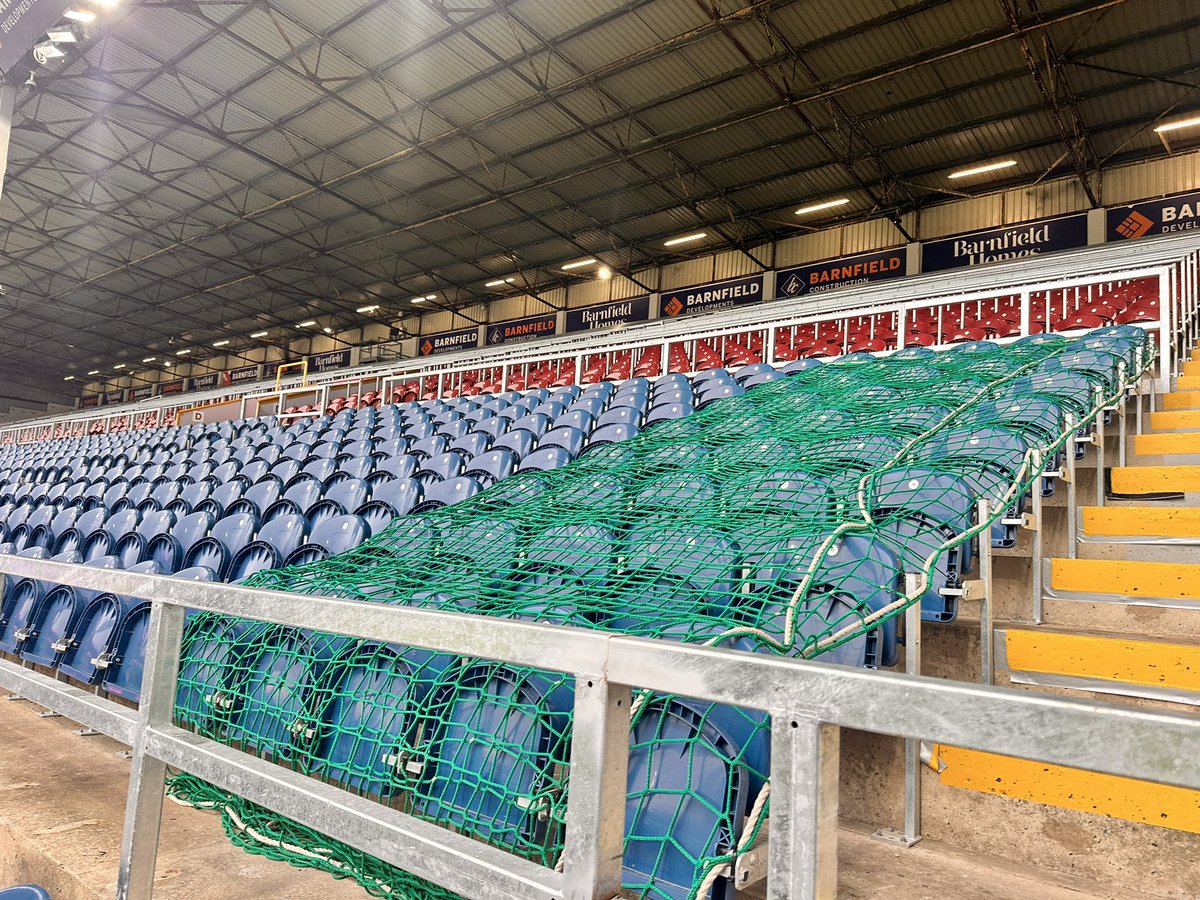 #NFFC fans arriving at Turf Moor will enter from the Cricket Club side this year.
