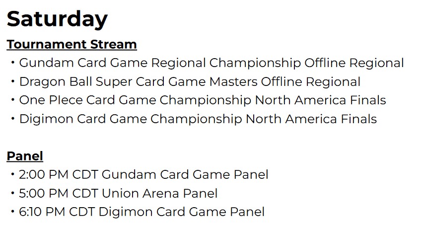 official_BCG_EN's tweet image. [Bandai Card Games Fest 25-26 in Dallas]

The YouTube livestream link for today is now available! 
Get ready for some exciting content!

Link: youtube.com/watch?v=WqsFMH…

#BCGFest