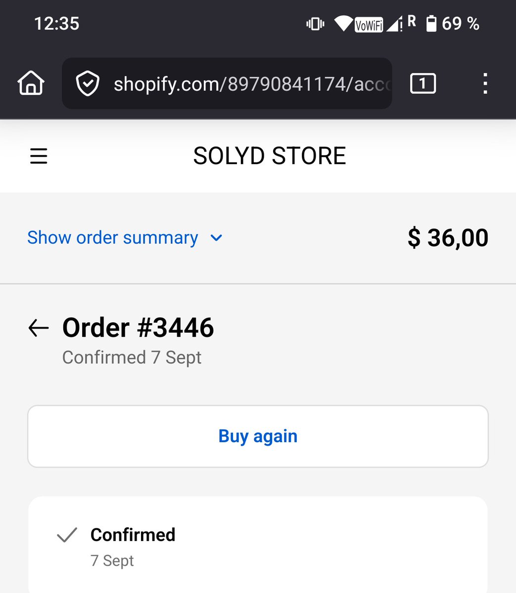 MNletsgobullrun's tweet photo. @SOLYD_STORE @solanamobile @mew @SuperteamDE @toly Subject: Order #3446

Hello,

I placed order #3446 on September 7 for $36. Why has nobody replied to my messages? When will my order be shipped? https://t.co/FswoPvqAYi