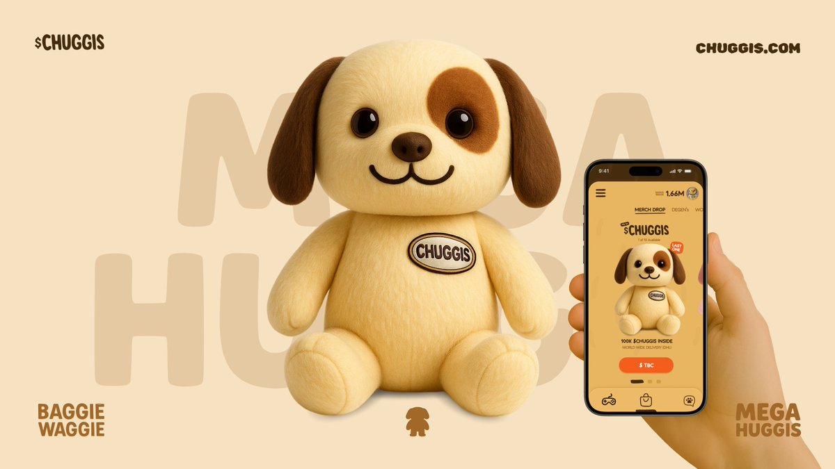 ChuggisSol's tweet photo. Very excited about the $CHUGGIS ecosystem.
Proud of the design work gone into the Brand and the potential product range.

71vPQdHFj6fgnnuPeFiEeZhKqEeL7sj6aviAkULEbonk

All products will include CHUGGIS tokens. 
$CHUGGIS BUY BACK from profits and tier levels. https://t.co/j5bv2Wlcy3