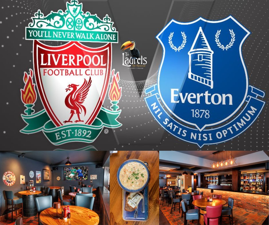 We're opening at 12:30 this Saturday just in time for the Merseyside Derby! 🏆 Join us for all your favorites and a few surprises. Grab your seat early and let's make it a Super Saturday! ⚽️🍻 #MerseysideDerby #SuperSaturday