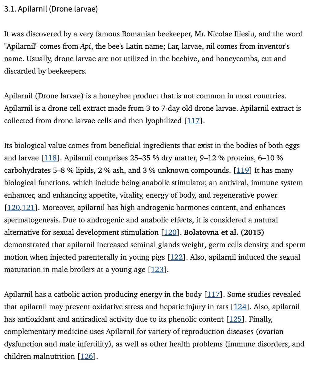 Apilarnia was invented by the Romanian beekeper: Nicolae Iliesiu

Apilarnia is basically the product of freeze drying bee larvae and has tons of beneficial properties, worth looking into
