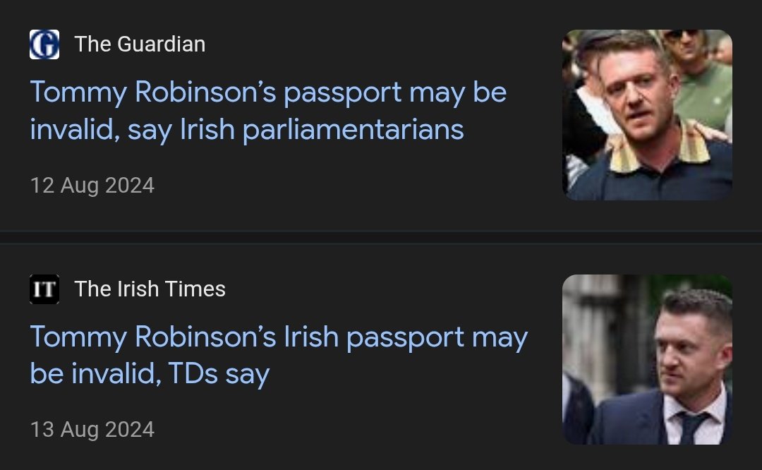 LD 🇵🇸 (@leahnid) on Twitter photo Why does the Irish state allow a dangerous Islamophobic fascist agaitator into our country? <a href="/SimonHarrisTD/">Simon Harris TD</a>?
<a href="/IRLDeptDefence/">Department of Defence</a>?
<a href="/MichealMartinTD/">Micheál Martin</a>?
No entry for Tommy Robinson into #Colombia/#Panama & rightly so, he's a dark funded, fascist agitator & a "threat to security"
#Ireland Why does the Irish state allow a dangerous Islamophobic fascist agaitator into our country? <a href="/SimonHarrisTD/">Simon Harris TD</a>?
<a href="/IRLDeptDefence/">Department of Defence</a>?
<a href="/MichealMartinTD/">Micheál Martin</a>?
No entry for Tommy Robinson into #Colombia/#Panama & rightly so, he's a dark funded, fascist agitator & a "threat to security"
#Ireland