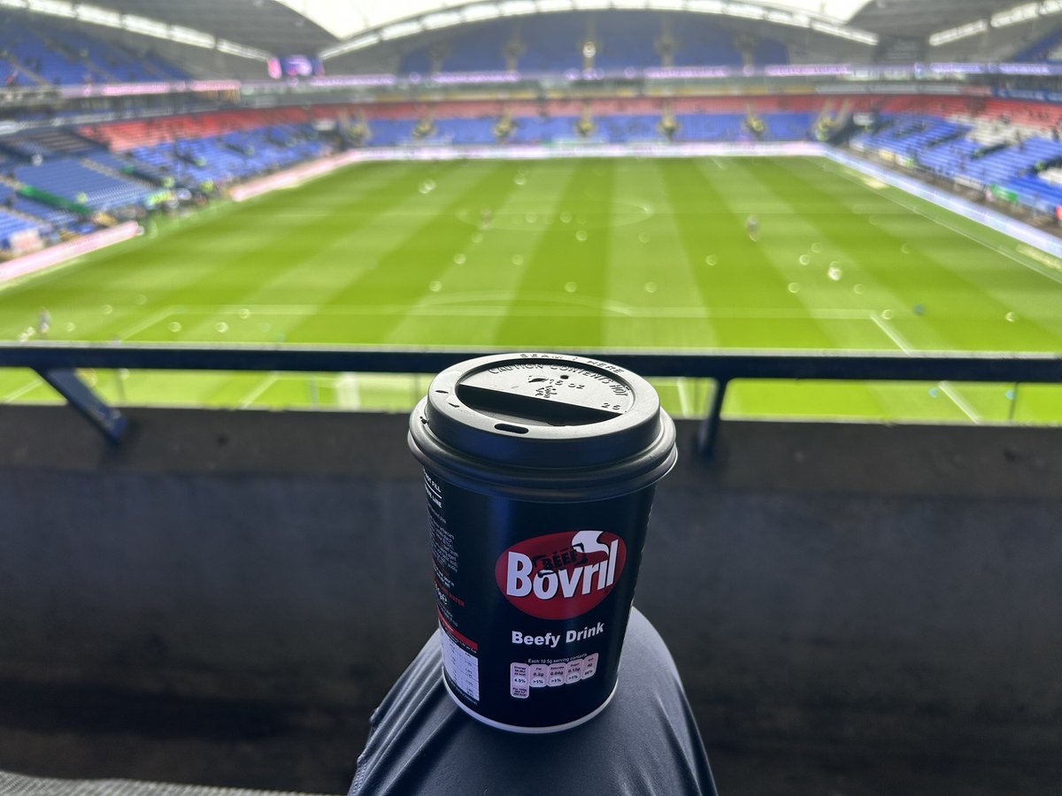 The calm before the storm 
Up the Tics #wafc 
<a href="/LaticsOfficial/">Wigan Athletic</a>