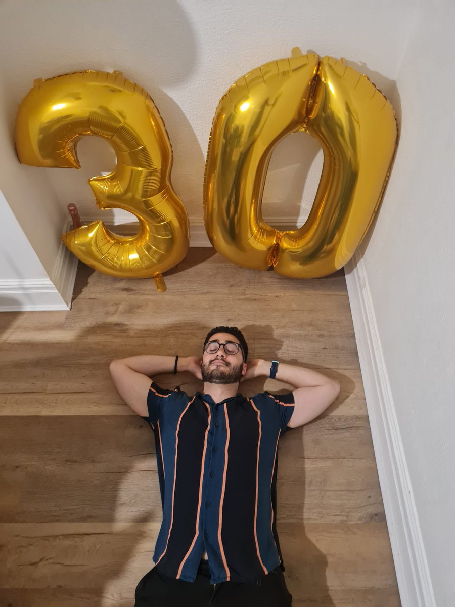 Hit the big 30 yesterday! 🎉🎉🎉