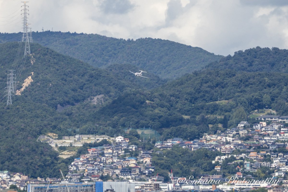 Hisashi_Enkawa's tweet photo. Aircraft: #JA701G
Spot: #大阪国際空港 #伊丹空港 #ITM
撮影日:2025年9月19日
セントレアからやって来たチェックスター。
まさか、また観れるとは。
左旋回から14に入ってくる飛行機を観れるなんて!
#checkstar
#チェックスター
#FlightInspectionAircraft
#ckstr7
#C700 https://t.co/gTuOTgevAZ