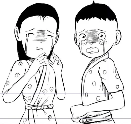 漫画りりす
第42話ペン入れ中👨‍🍳

鍋の季節までもう少し🍲
いやもうずっと鍋です✨😋

今日も後半戦開始‼️
新たなとんでもない展開に
村の子供達や大人達も
恐怖に震えます!

果たして何が起きた! 