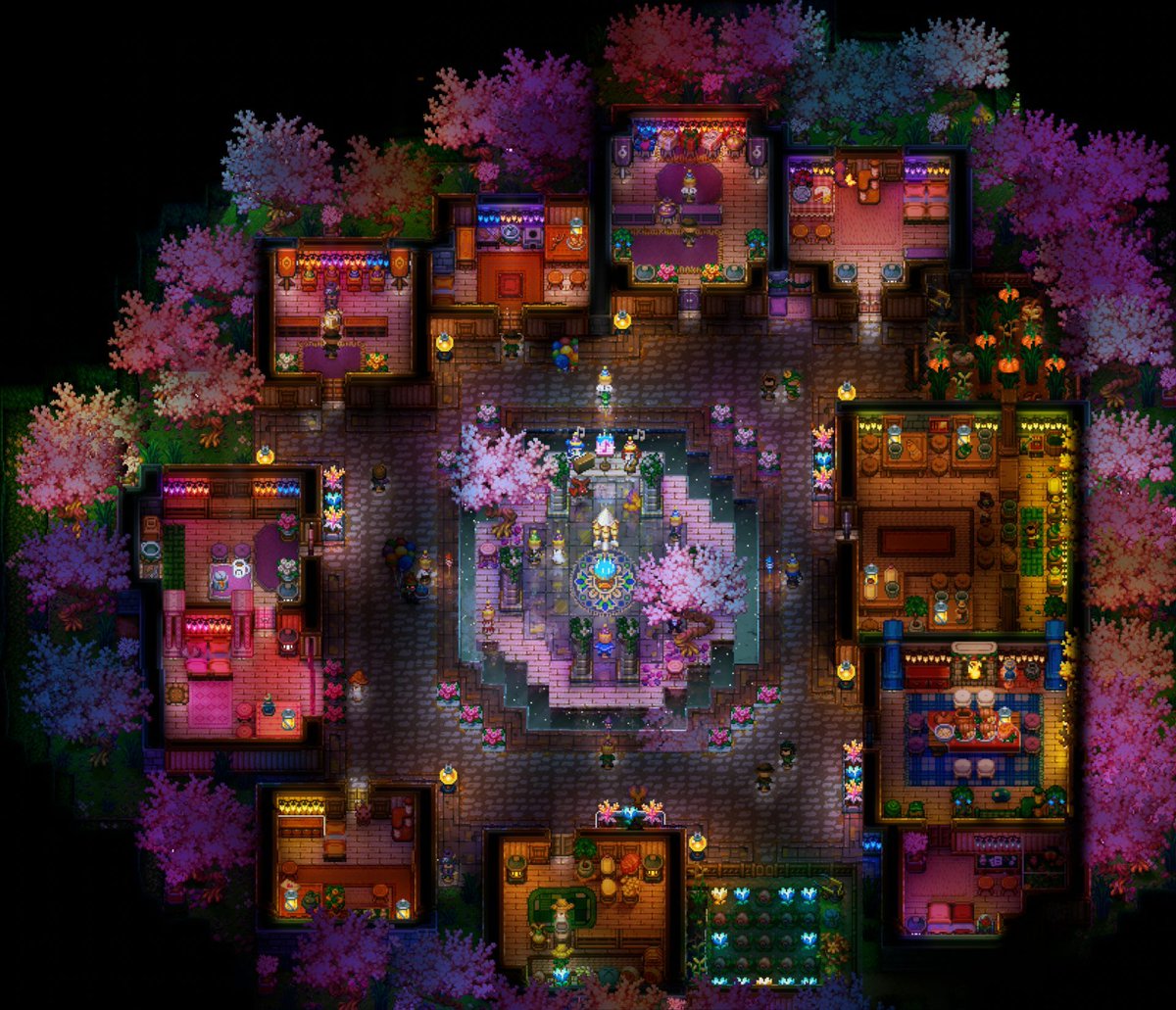 CoreKeeperGame's tweet image. We challenged the Explorers over on our official Discord to create party-themed builds in celebration of our anniversary earlier this month, and they did not disappoint! Big shout out to 세바스챤, Tito Bandito, JasmynDragn, and Rabbitdead for your awesome builds ❤