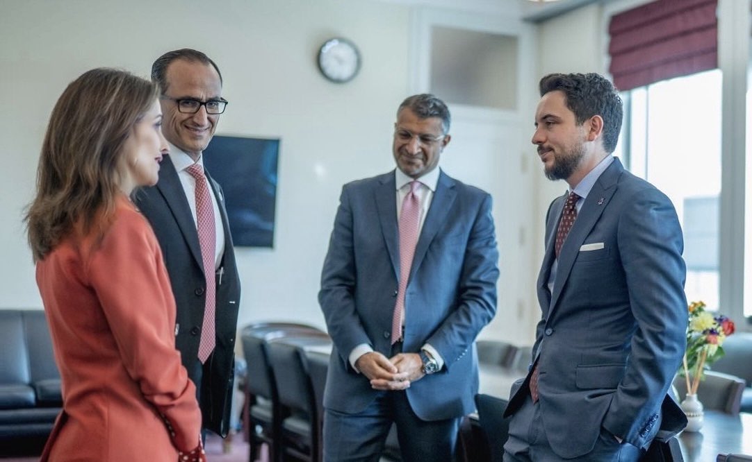 🇯🇴 Following in the footsteps of HM King Abdullah II, HRH Crown Prince Al Hussein showed wisdom and vision in meetings this week on Capitol Hill and in Washington. Honored to accompany him as he strengthened partnerships and advanced Jordan’s priorities.