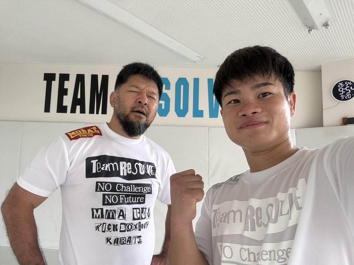 masaya07260726's tweet image. 朝練
朝早いのにいつもありがとうございます！

#有永道場teamresolve
#RISE
#RISEWEST