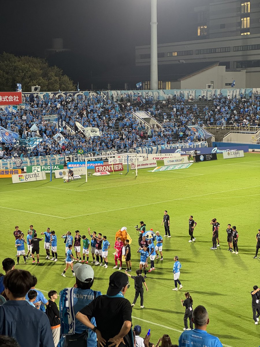 劇的勝利おめでとう‼️
#横浜FC