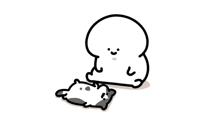 ヘソ天ニャン 