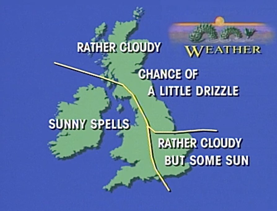 TV_am's tweet photo. Weather graphics 1983-1987 https://t.co/V8AJO47ely