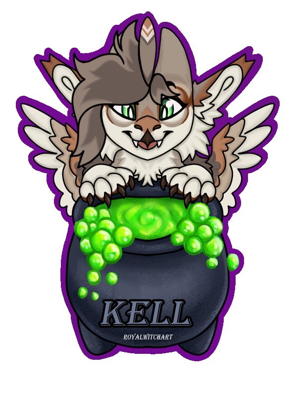 Made this for my kell  she looks so cute little excited  for Halloween  
art by me RoyalWitchArt 👻🎃👻