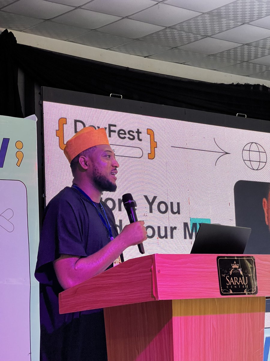 The moment is HERE!

Our founder <a href="/mo_amama/">Mo</a> is live on stage at #DevFest2025 with his talk “Before You Build Your MVP.” 🚀

He’s breaking down how to:
✅ Validate your idea
✅ Understand your users
✅ Build what truly matters

#FutureFeat
