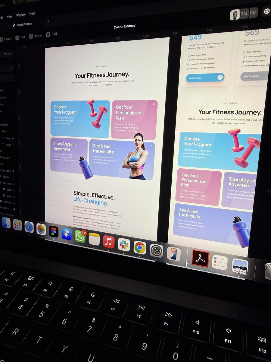 ui_kingsley's tweet image. Customizing a Framer template for a client.
Recently purchased a template, and need help tailoring it to suit your business needs??โฆ
Kindly send a DM or follow the link in my Bio to get professional assistance. ๐ฅ
#framerexpert #framerdeveloper
