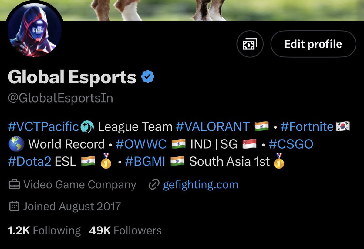 Global Esports tweet media