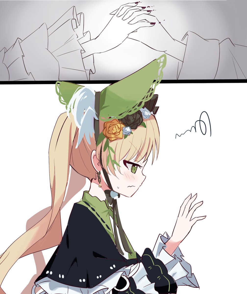 #まのさばネタバレ 
あの瞬間の手の感触が消えないハンナさんがいて欲しい
の絵