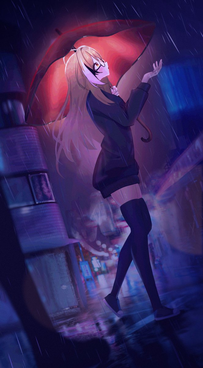 Moom went for a night walk