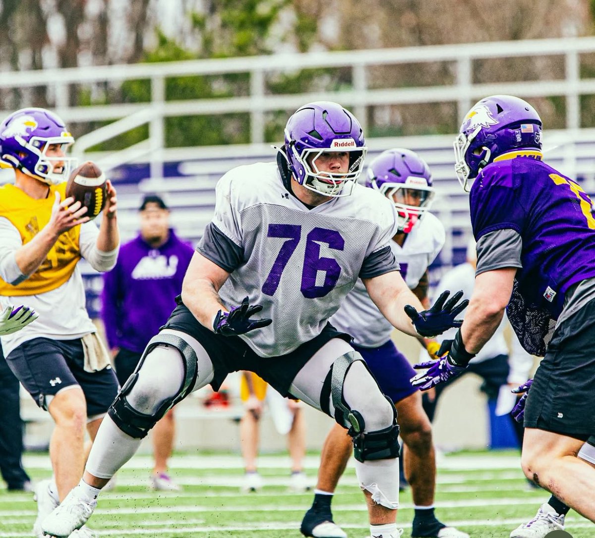 Will be at Ashland University for a game day visit today! <a href="/JimCordle63/">Jim Cordle</a> <a href="/DJRSwework/">Darren Junior Recruiting Source LLC.</a> <a href="/OL_HawgAcademy/">OL Hawg Academy (OH)</a> <a href="/Circleville_FB/">Circleville Football</a>